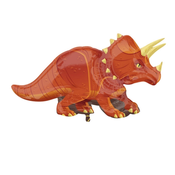 NEW Dinosaur Triceratops Foil Balloon