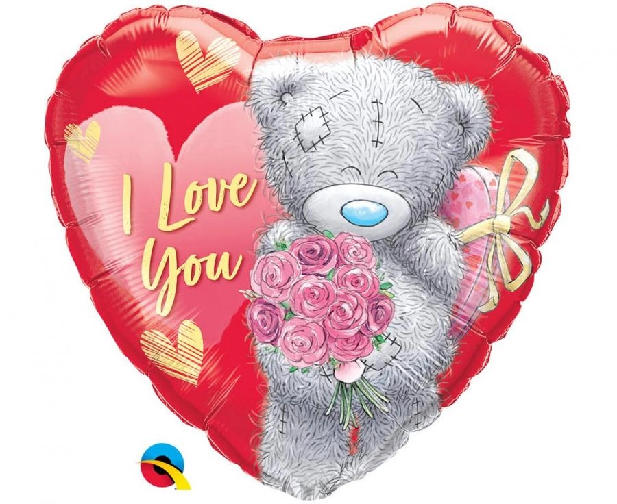 Teddy Bear With Love Balloon