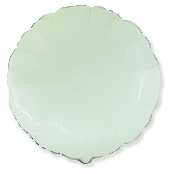 Round Foil Balloon - White