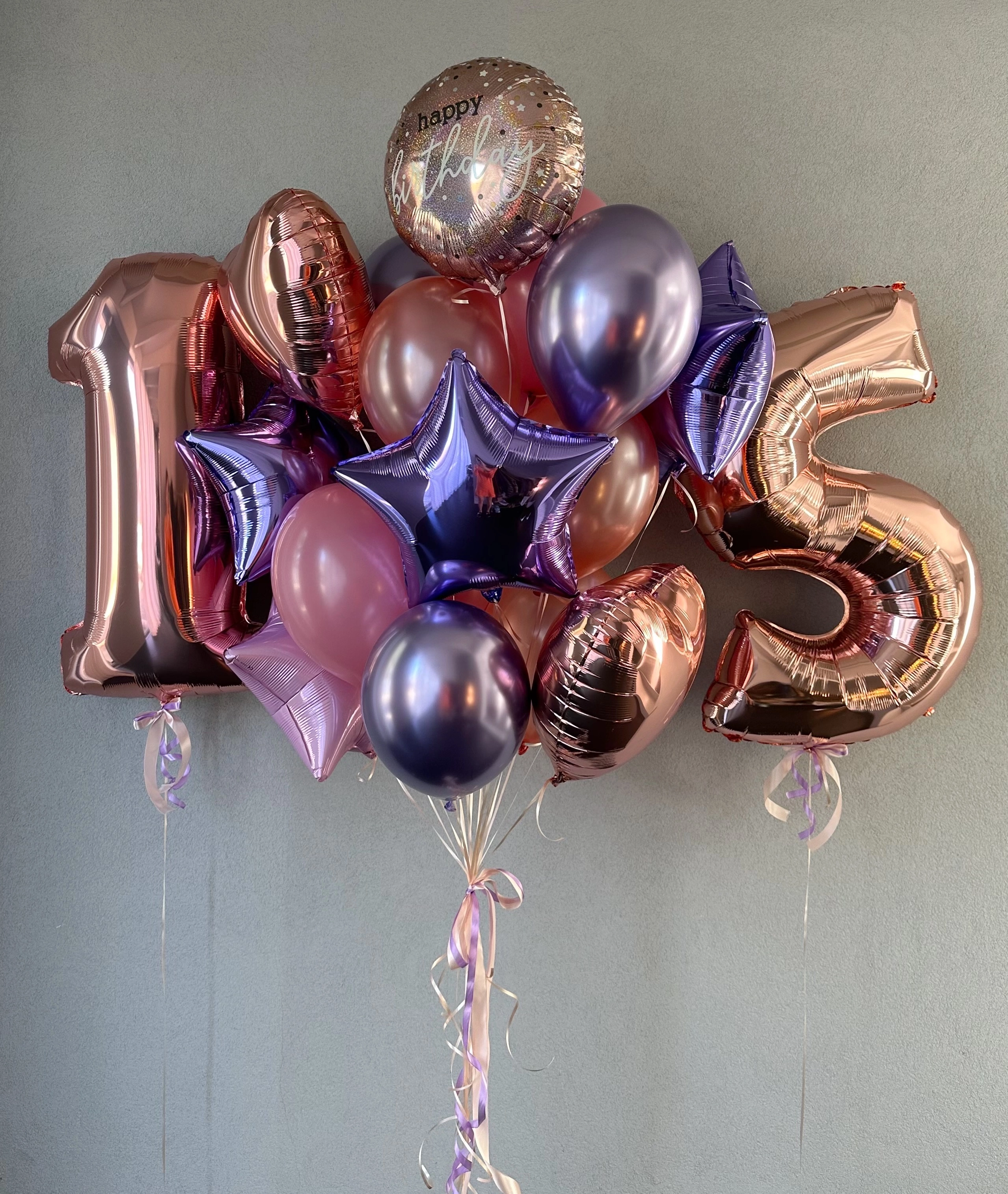 Classic balloon arrangement “Teenage dream”