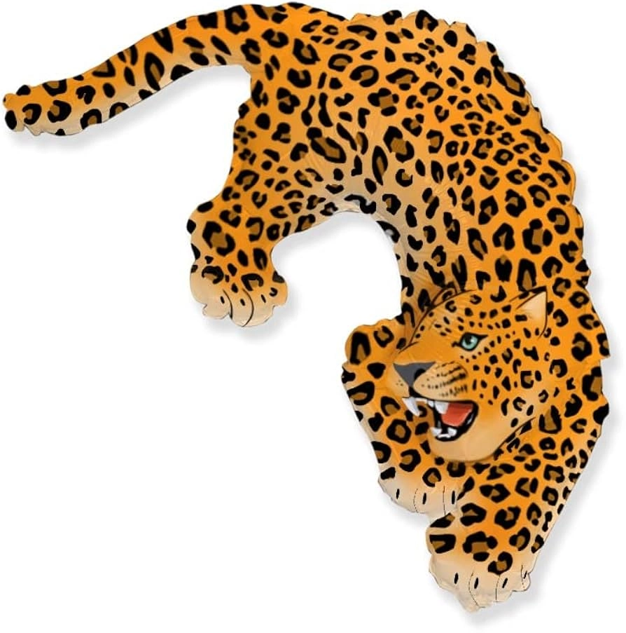 Helium balloon shape "Leopard"