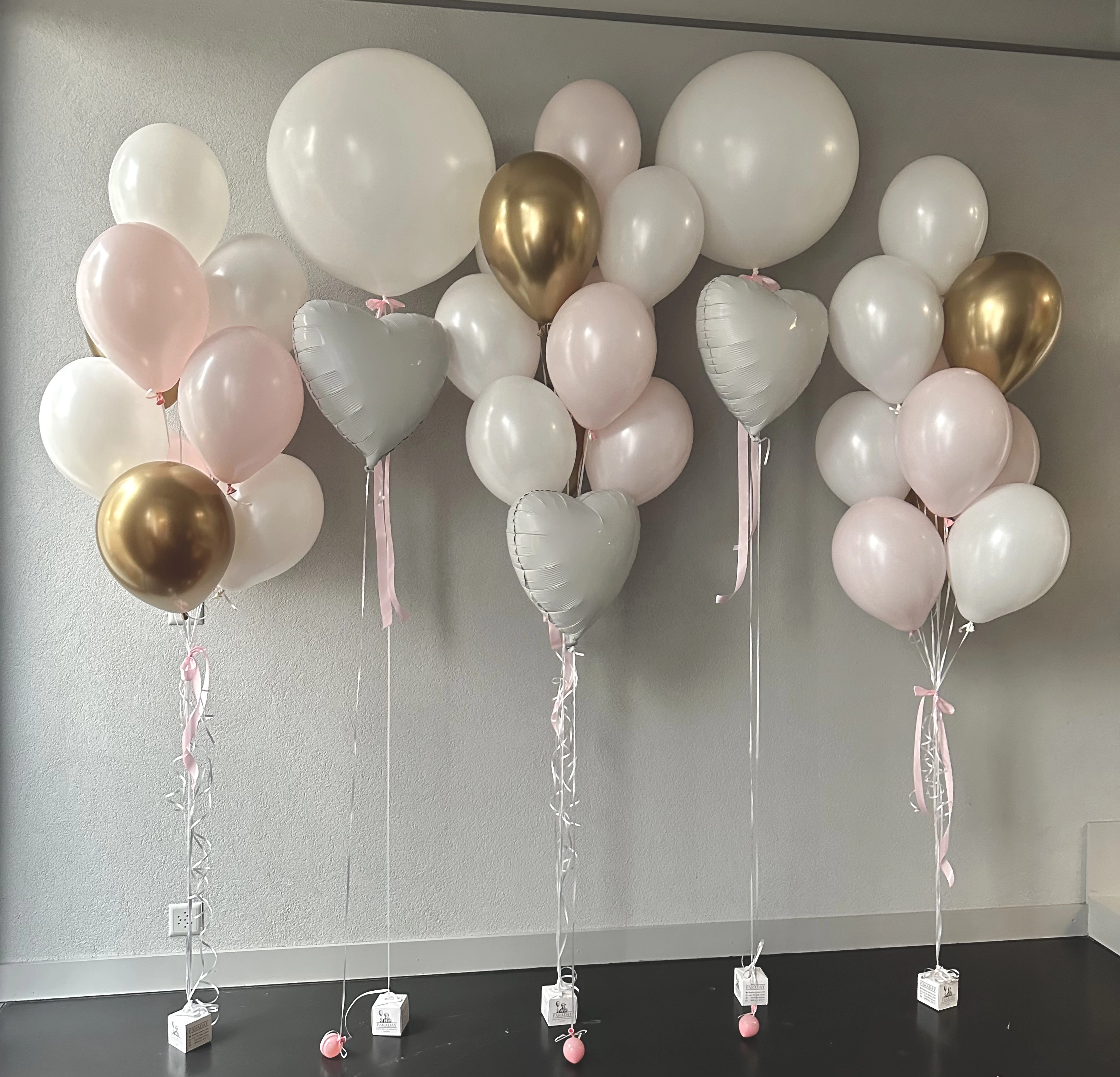 Lovely balloon decoration «Sofia »