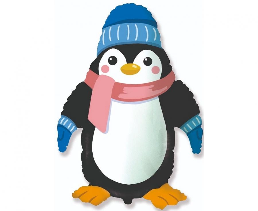 Balloon Winter Penguin