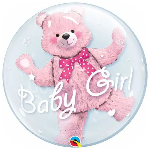 Baby Girl Deco Bubble Balloon