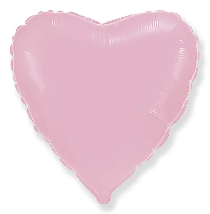Heart Helium balloon – 80 cm - Baby Pink
