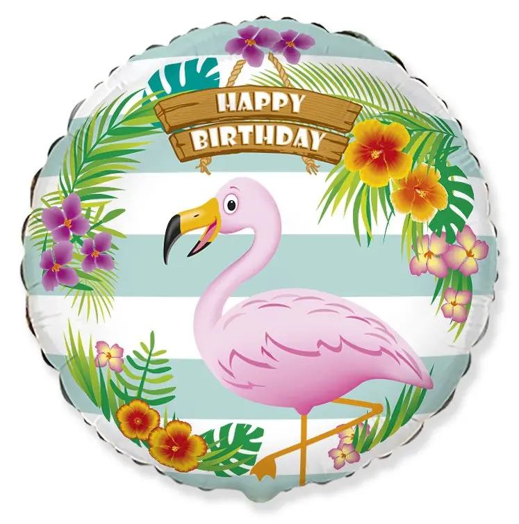 Flamingo Birthday Balloon