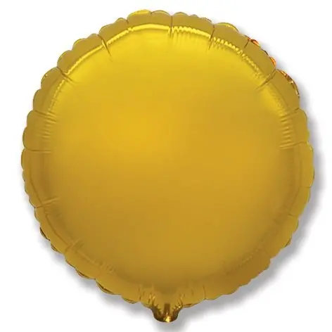Rounded Balloon 80 cm - Gold