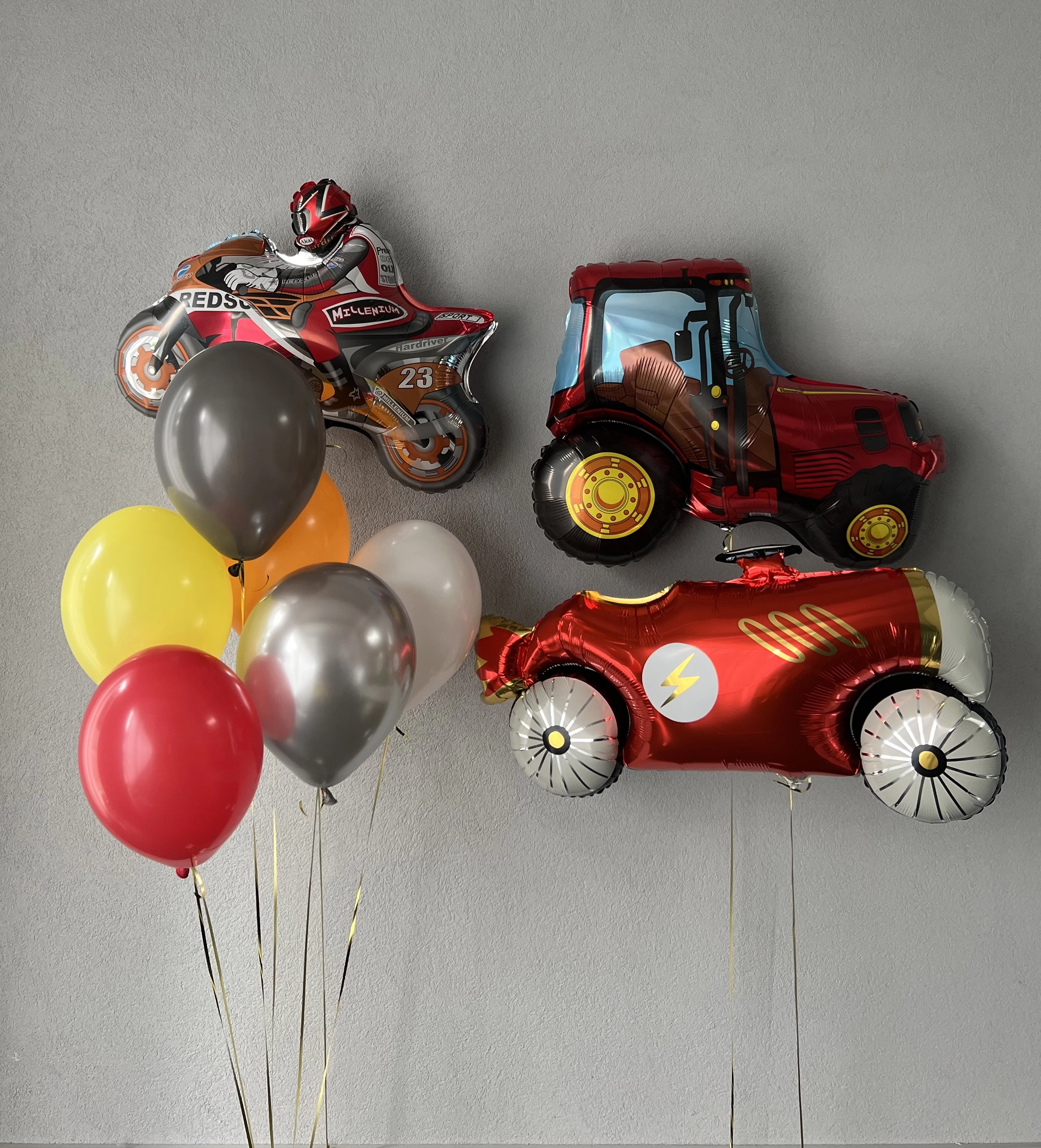 Balloon set «Transports »