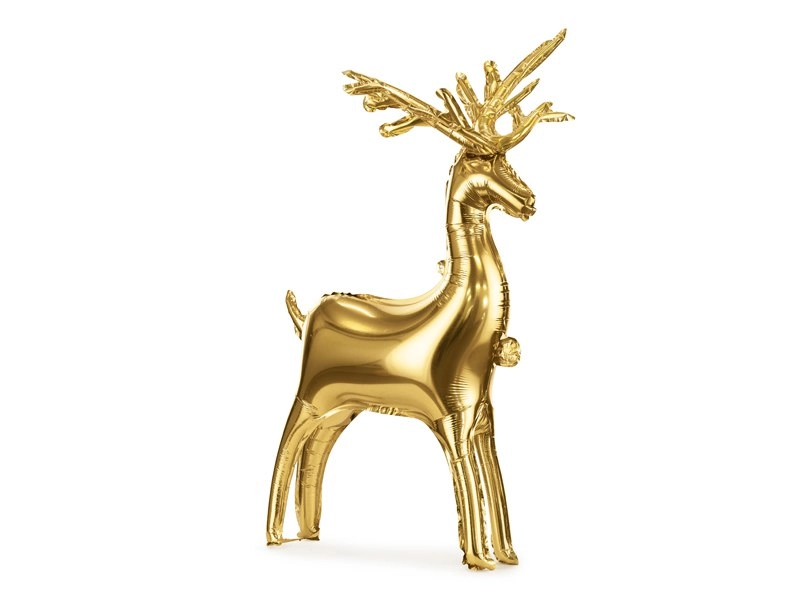 Standing Golden Deer balloon
