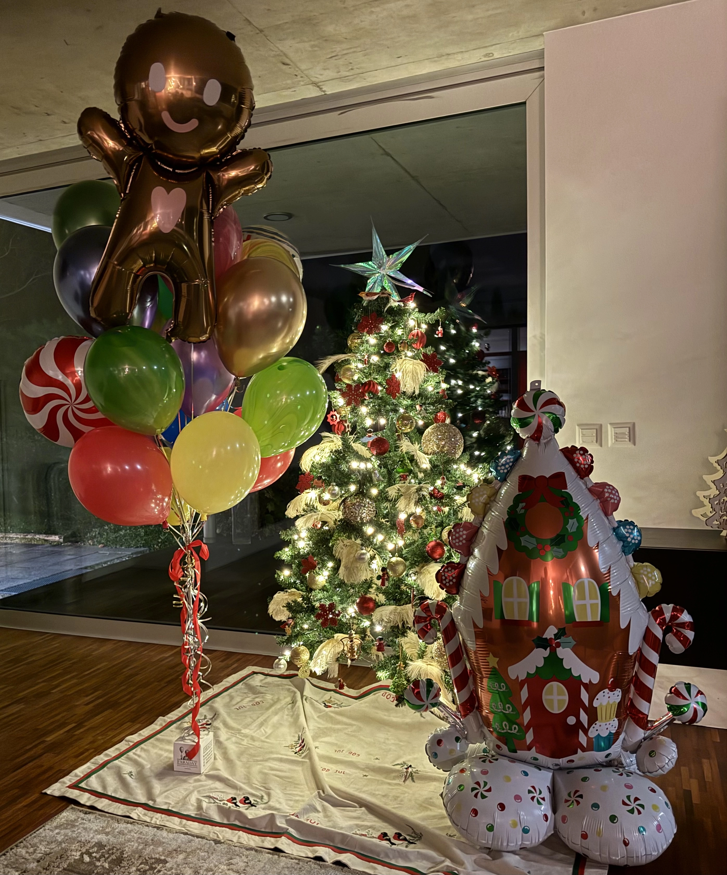 Balloon set “Christmas cookies & candies”