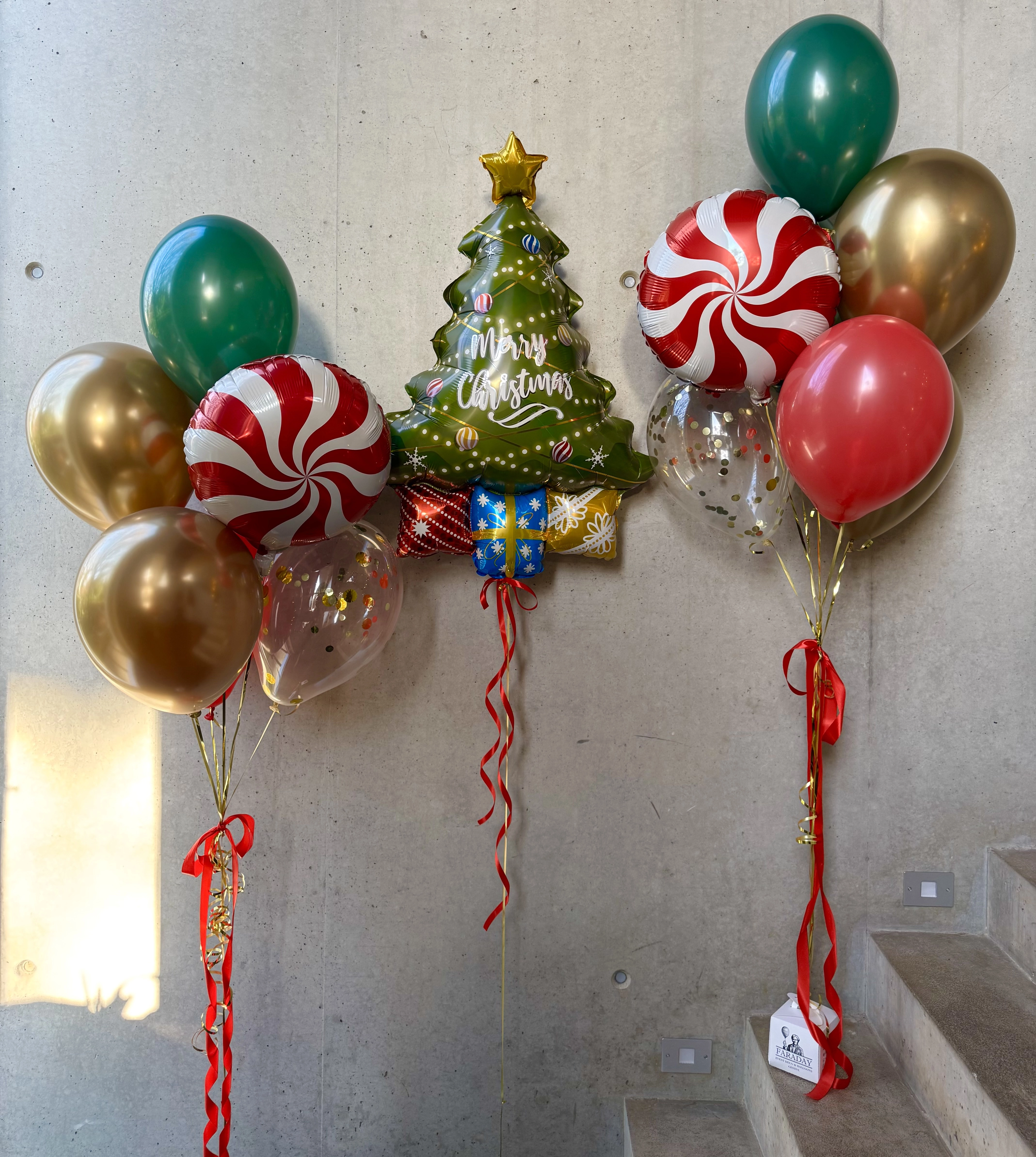 Balloon set “Surprise for Merry Christmas”