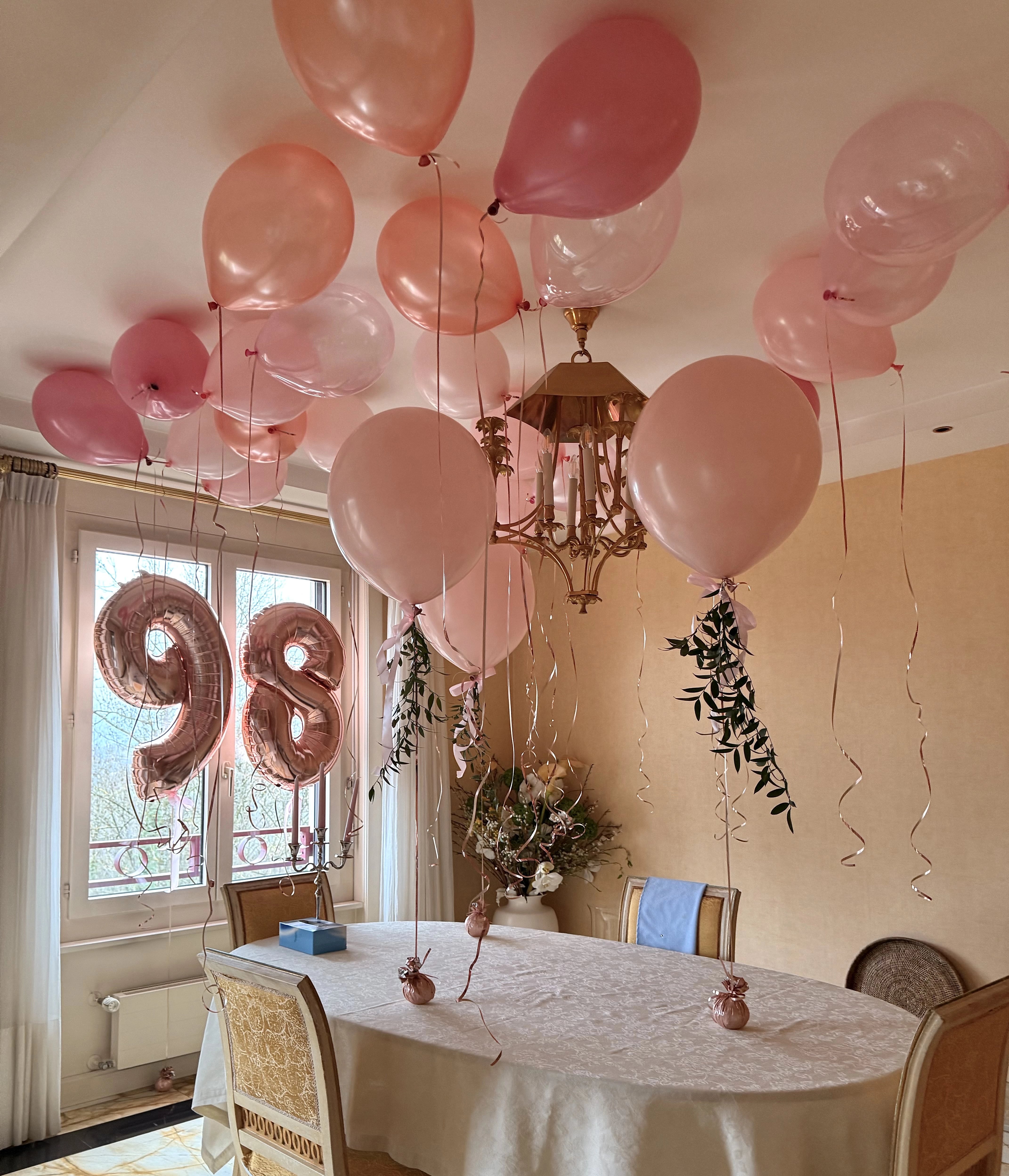 Table decoration «Eucalyptus»
