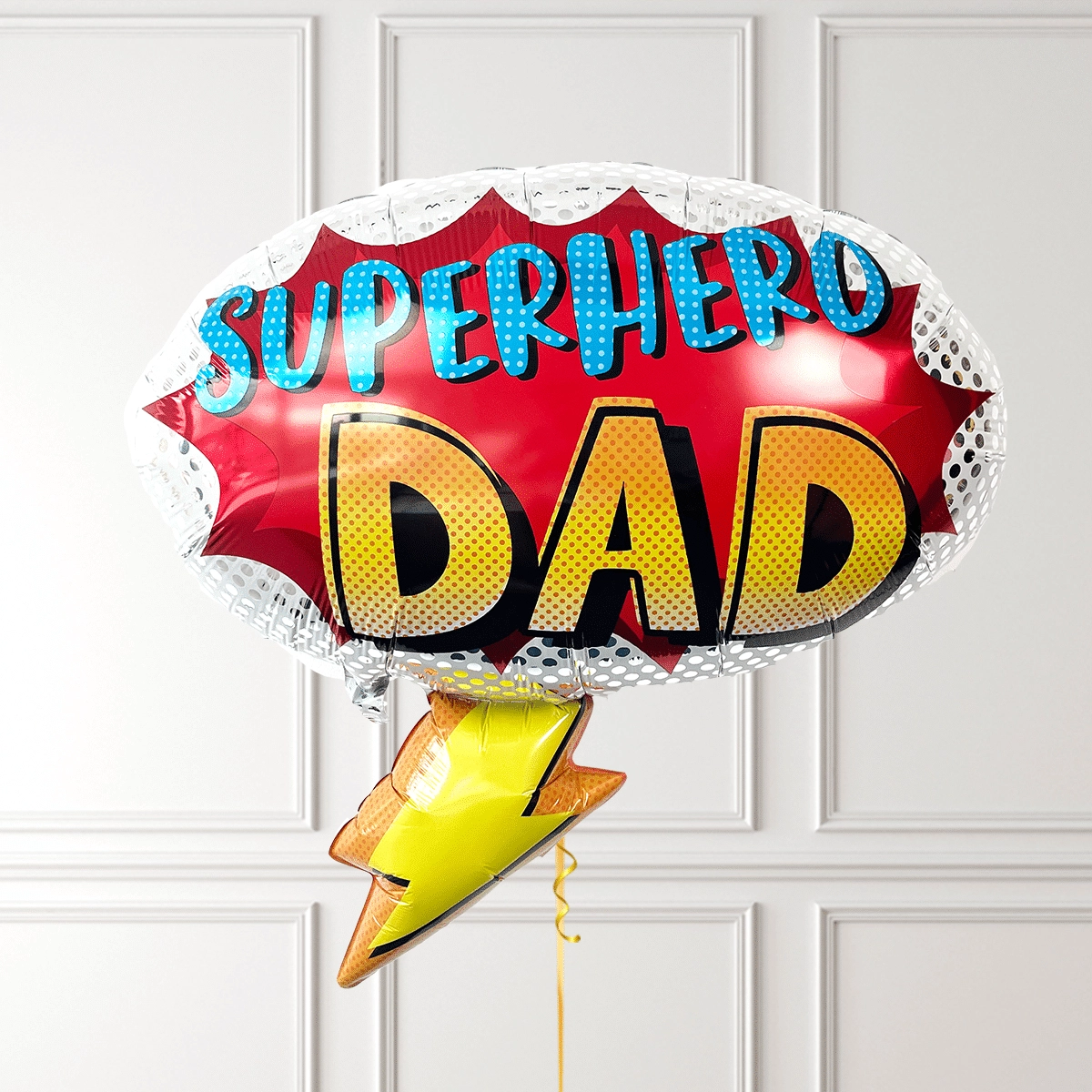 Helium balloon « Superhero dad »