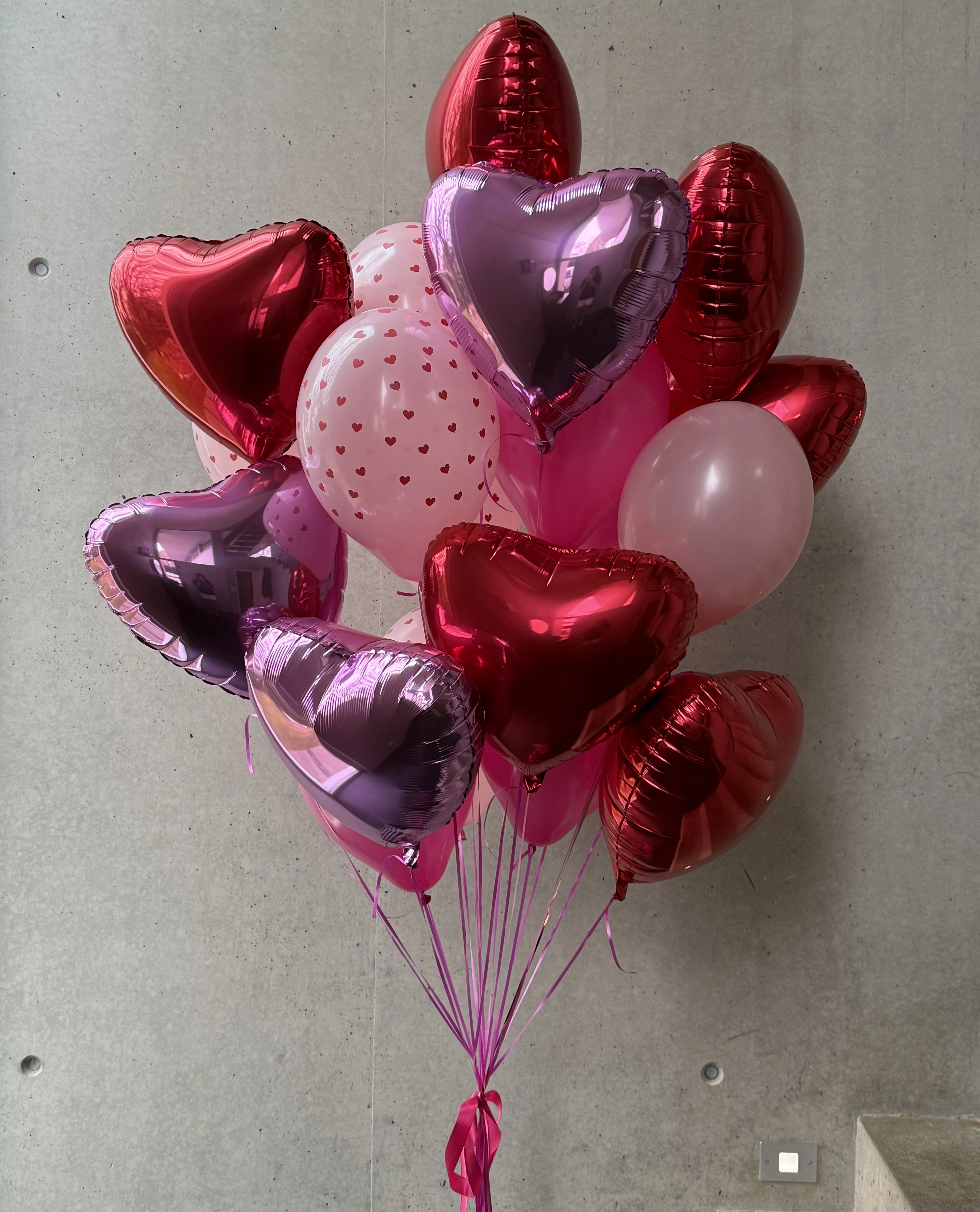 Balloon arrangement “Love story”