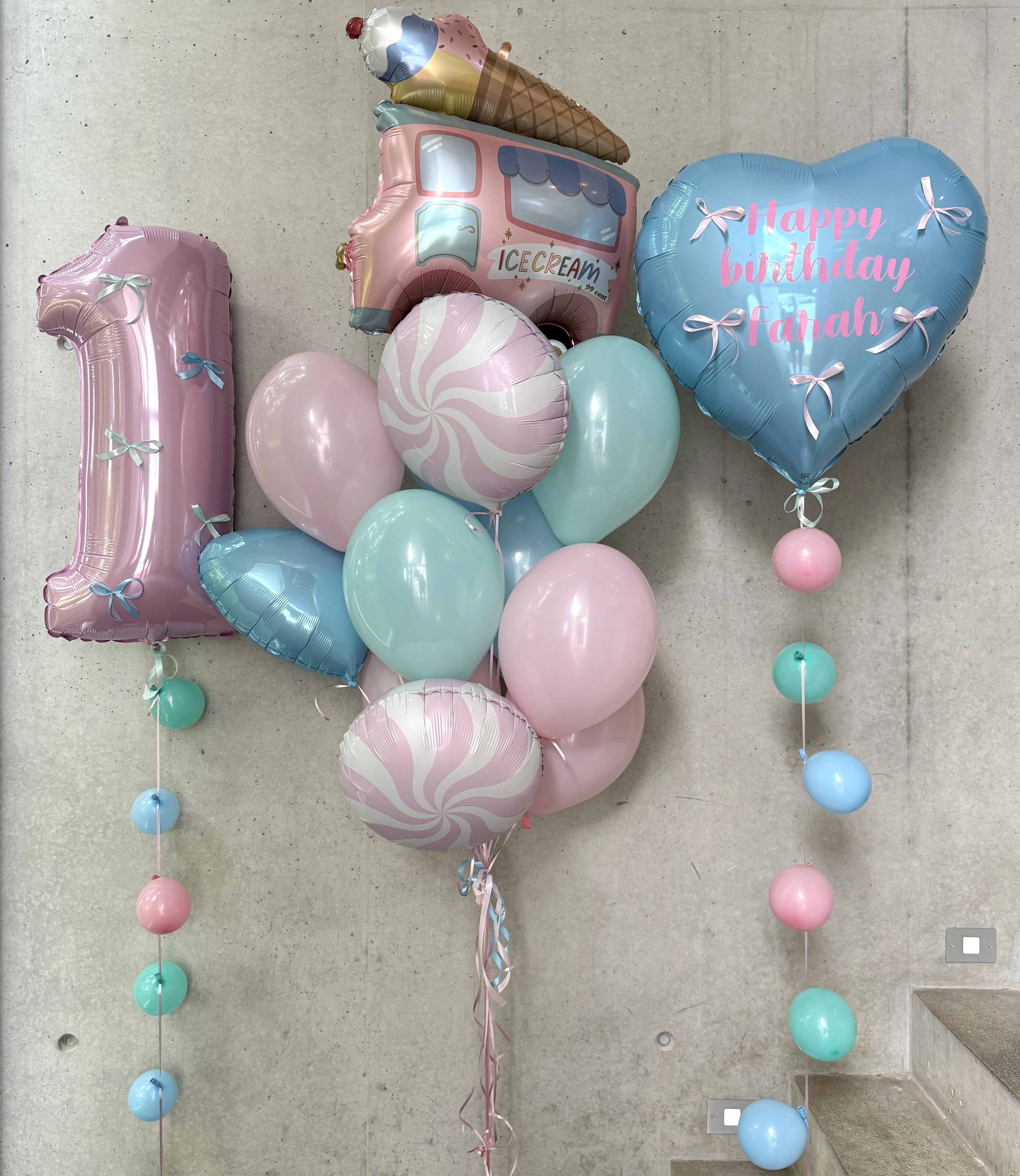 Balloon set “Sweet birthday”