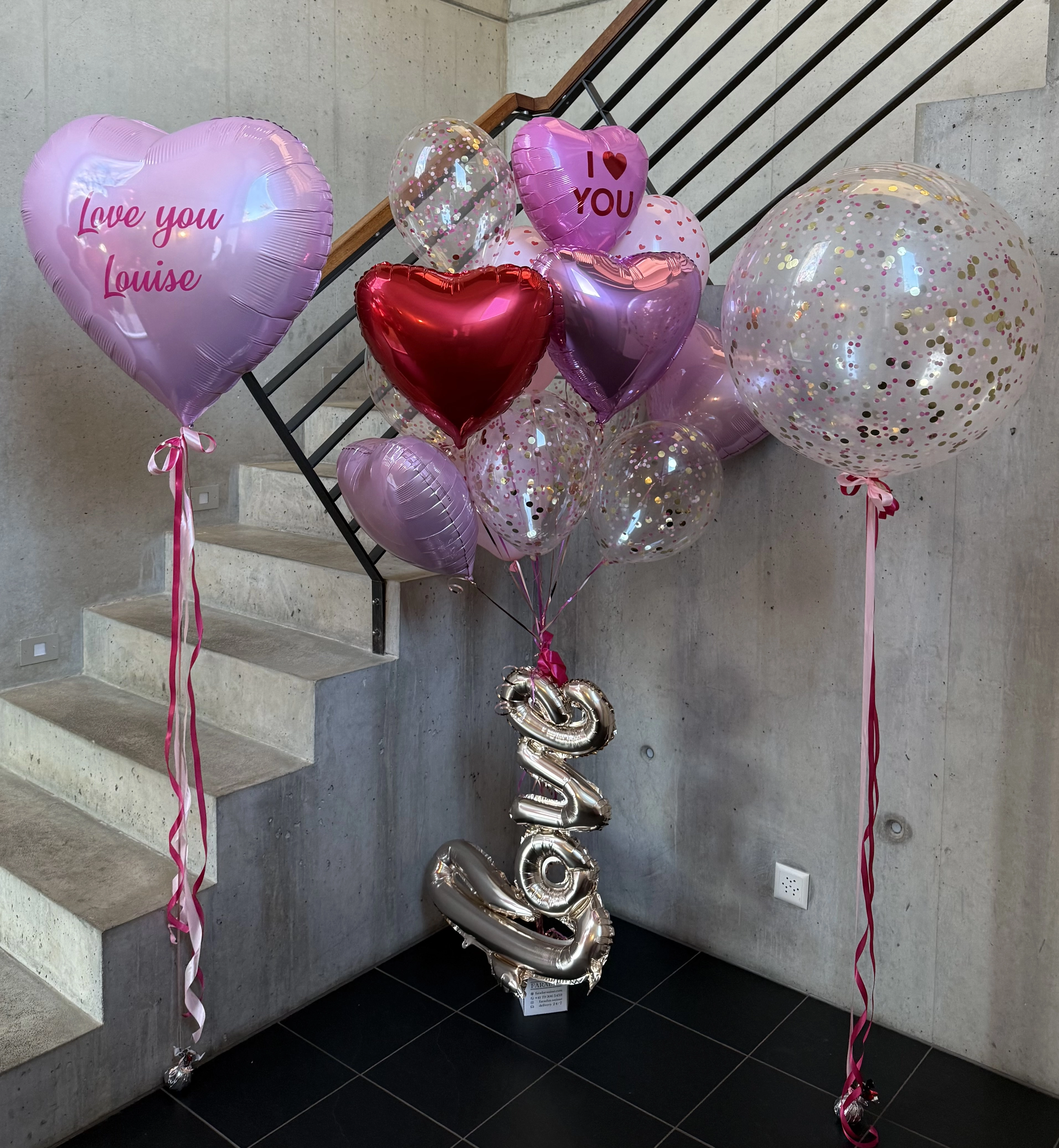 Balloon arrangement « Louise »