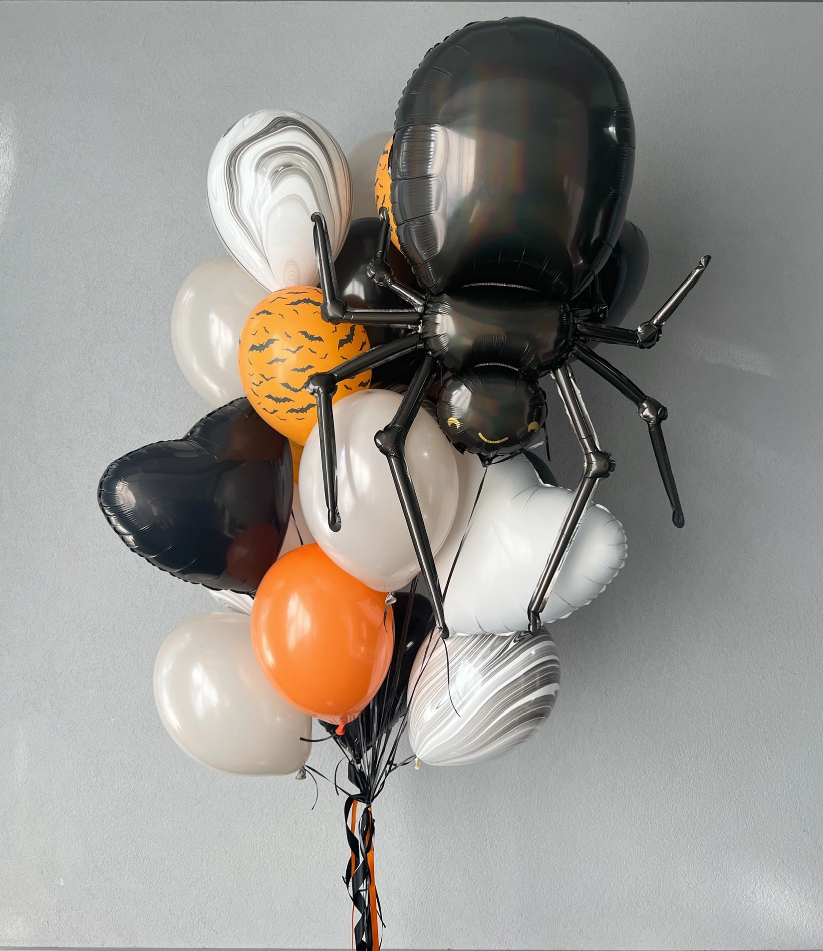 Balloon arrangement “Sinister spider”🕷️ 