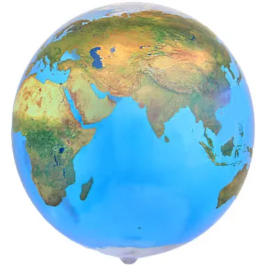 3D sphere balloon Globe