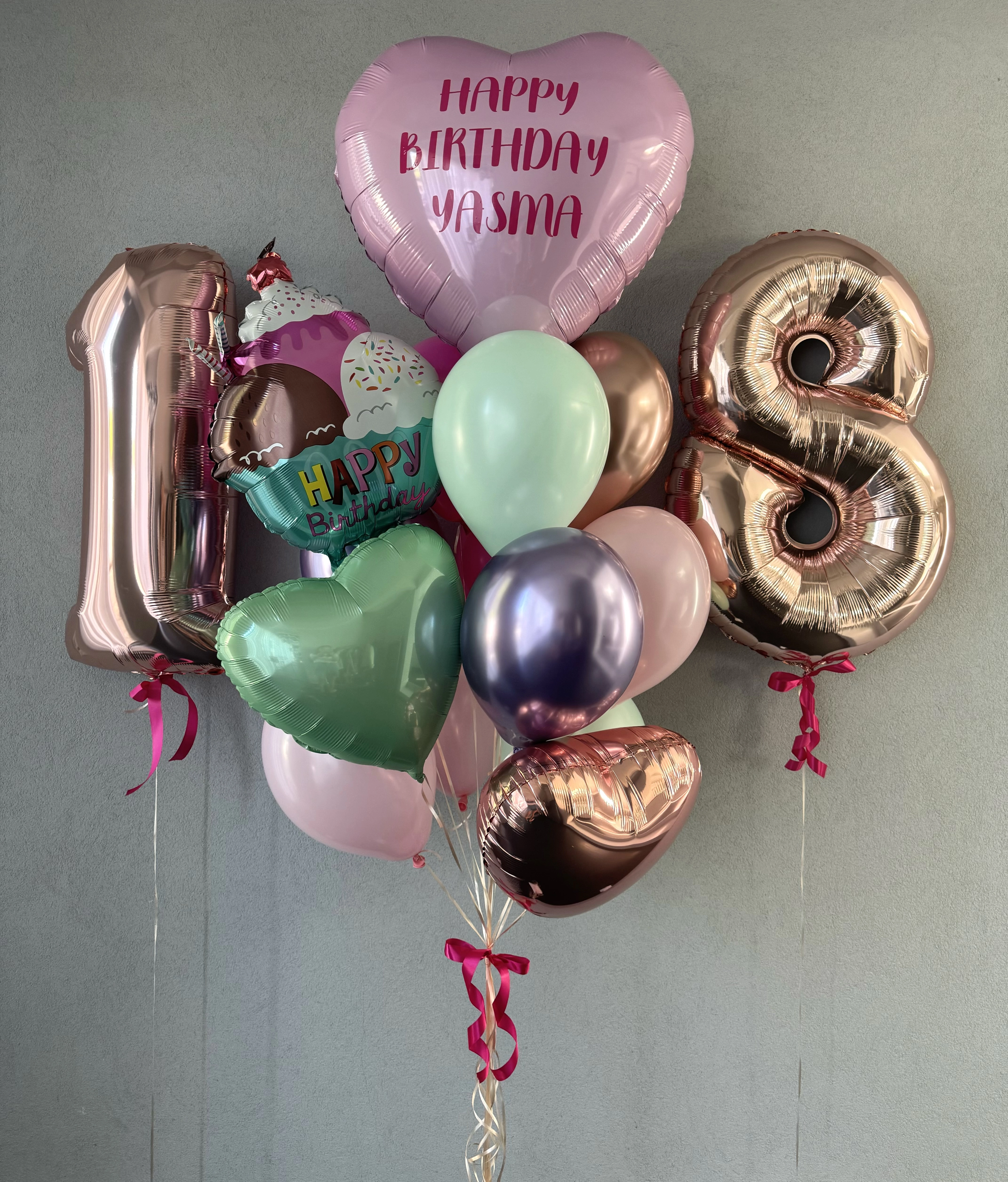 Personalized balloon set “Nelly”