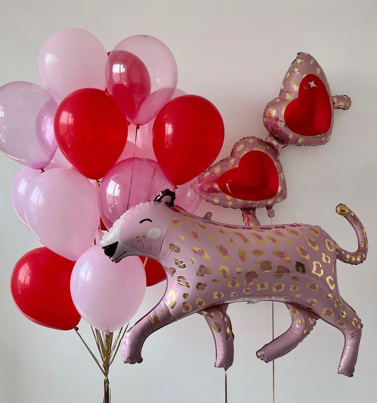 Balloon set « Leopard love »