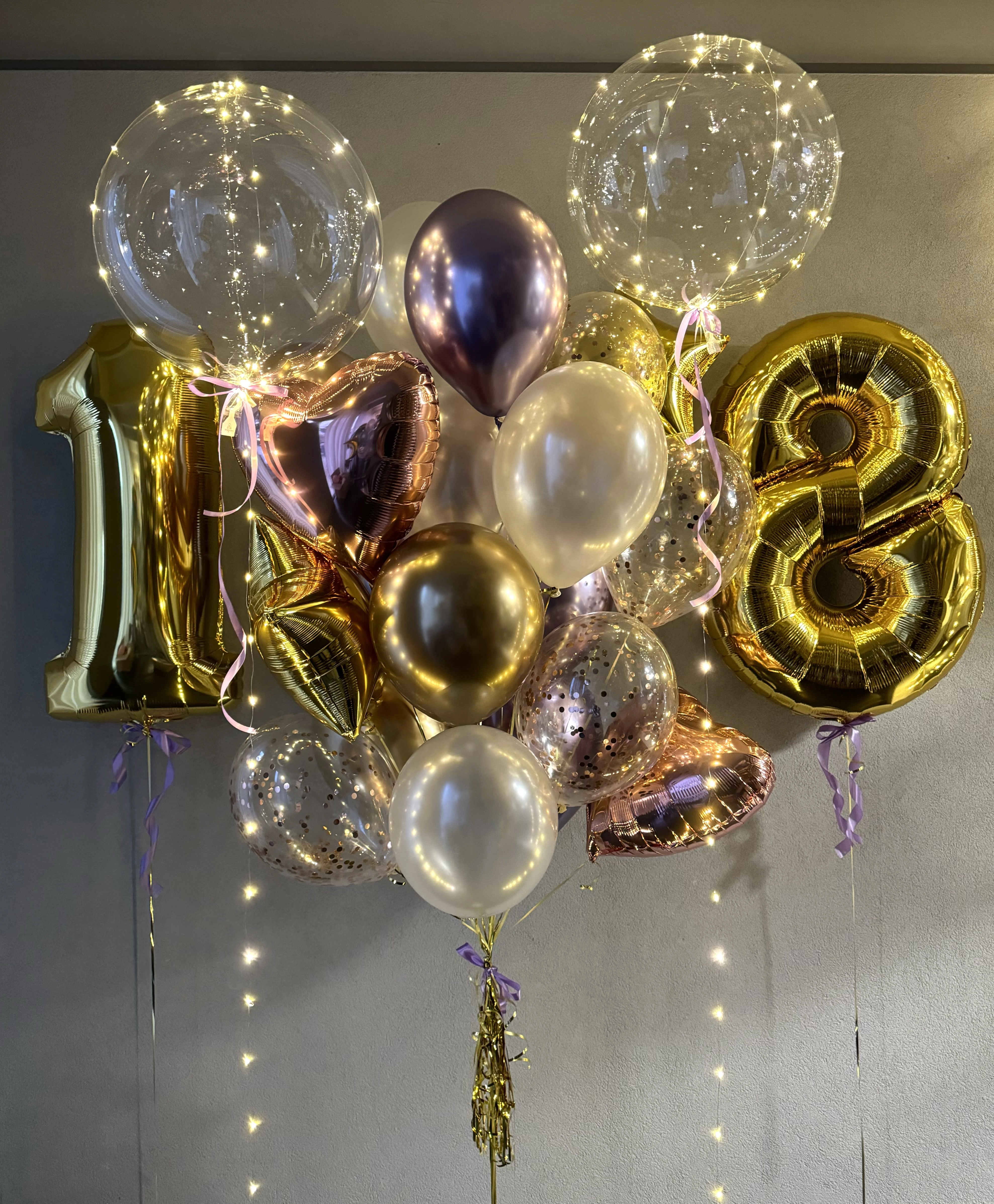 Extravagant balloons set «Leila»