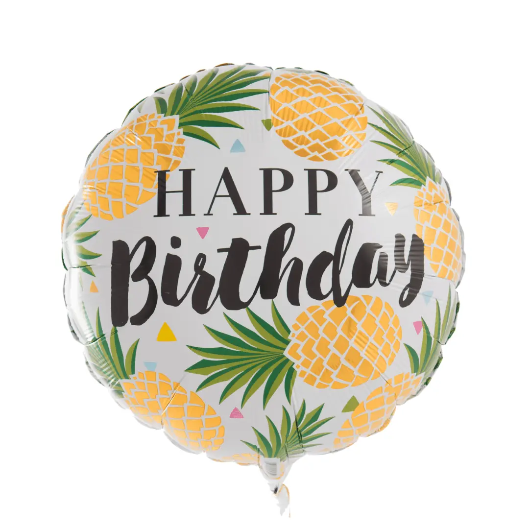 Pineapple Birthday Balloon