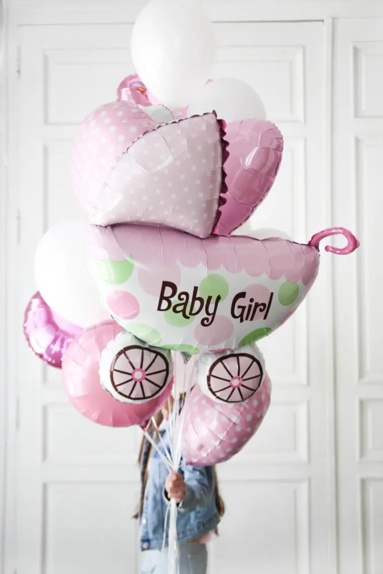 Baby Girl Balloon Bouquet