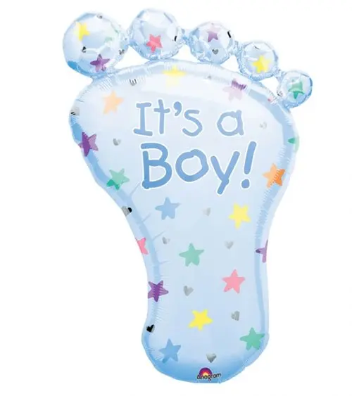 It's a Boy Foot Balloon