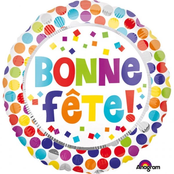 Bonne fête Helium Balloon