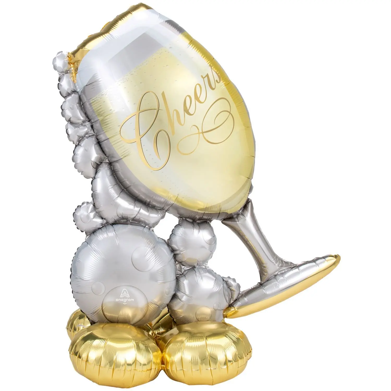 Bubbly Champagne Glass Balloon