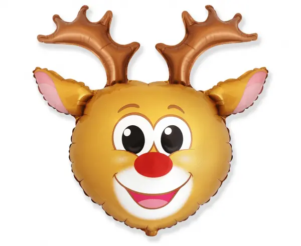 Reindeer Head Balloon