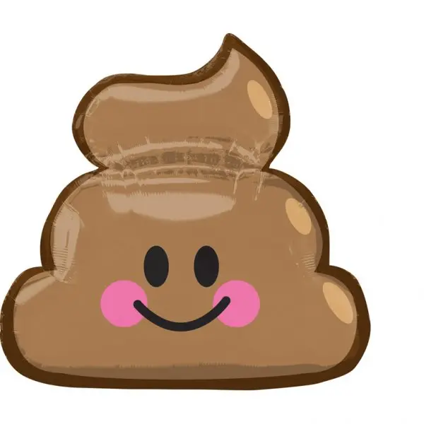 Poop Emoji Balloon