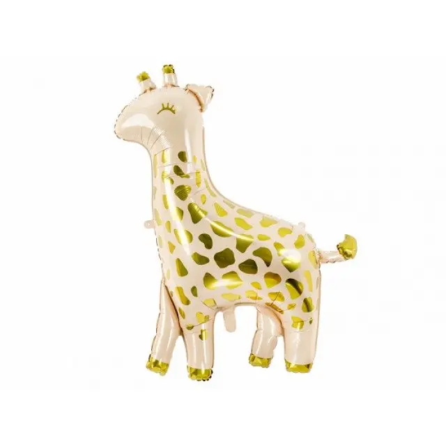 Golden Giraffe Balloon