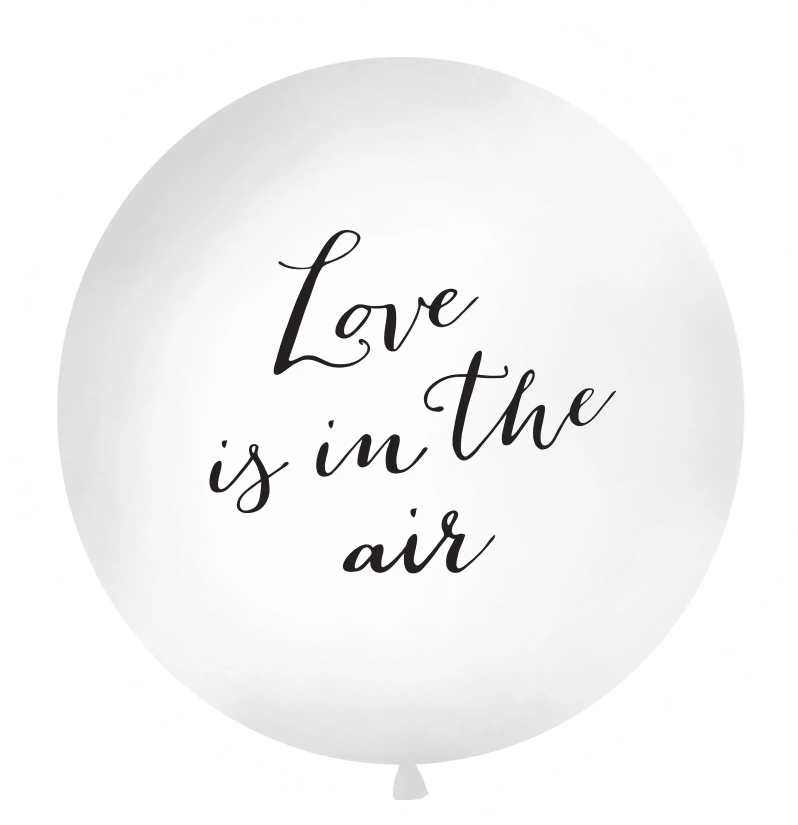 Love is in the air latex balloon