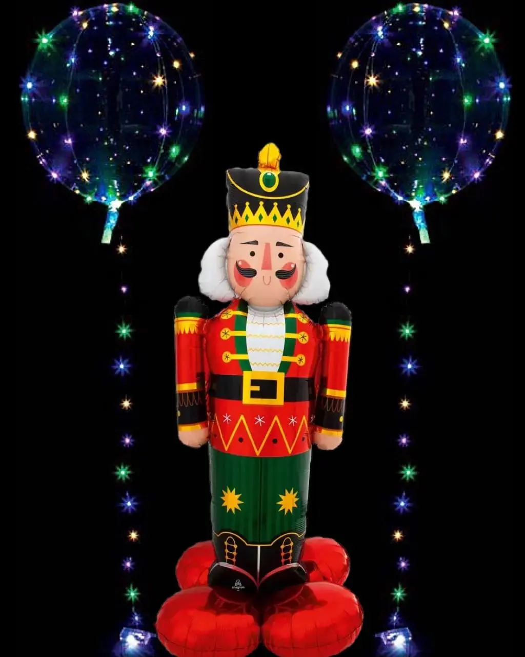 Christmas Nutcracker- LED balloons set