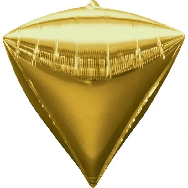 Orbz Diamond Gold Balloon