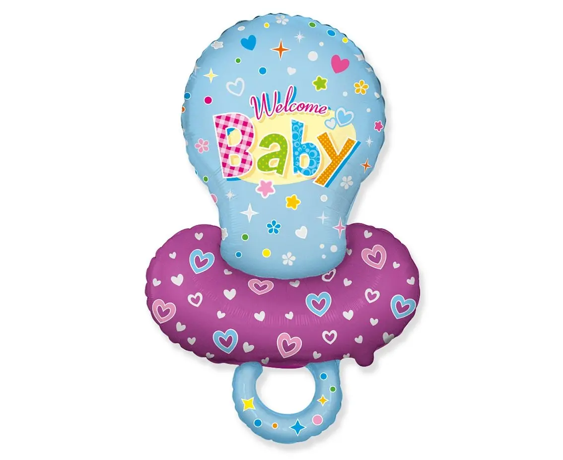 Blue Pacifier Balloon