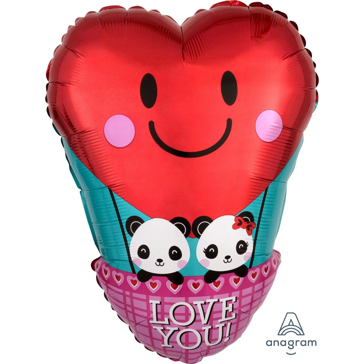 Panda Love Balloon