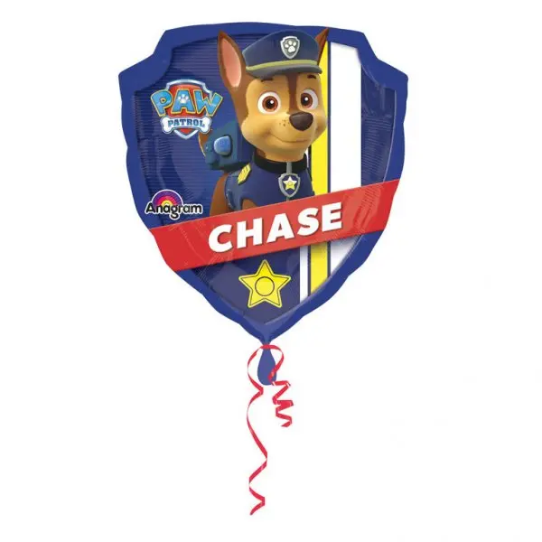 Paw Patrol Police Badge Balloon