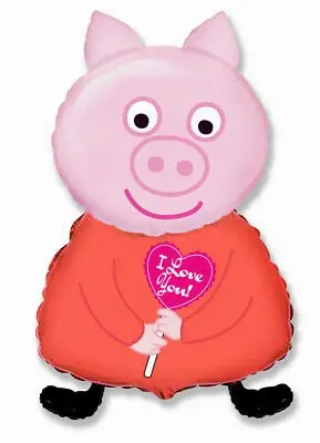 Pink Peppa Pig Balloon