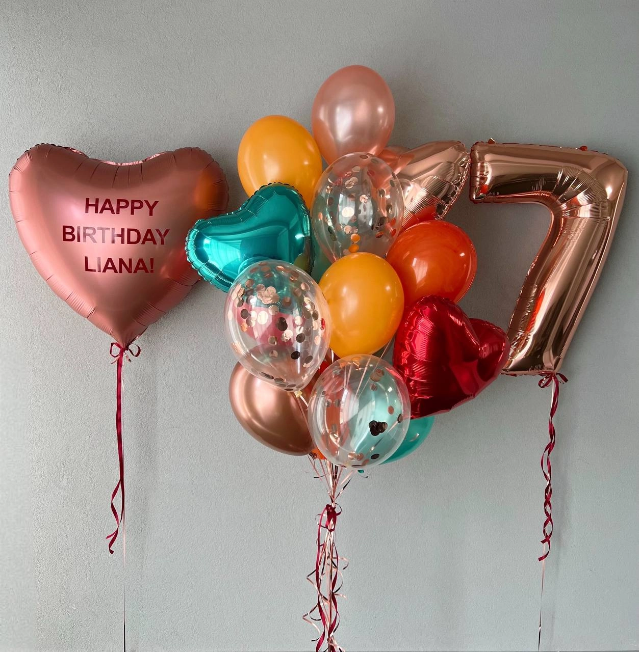 Personalized balloon set “Tobi”
