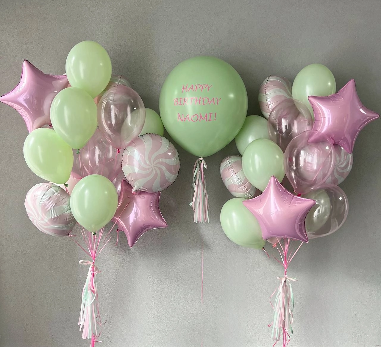 Personalized balloon set “Dalia”