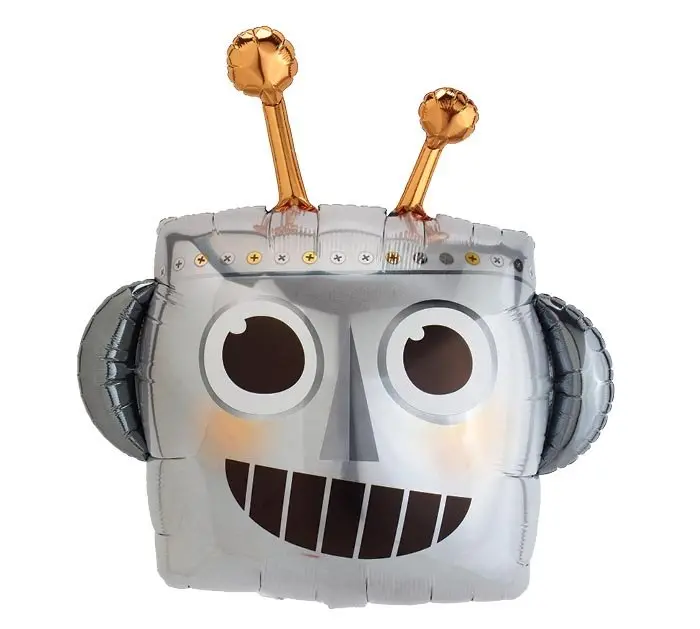 Robot Head Balloon