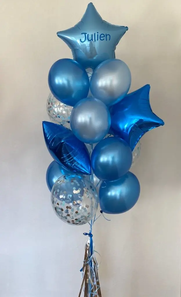 Personalized balloon set “Déborah”
